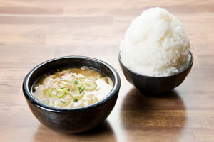お腹いっぱい食べてください!